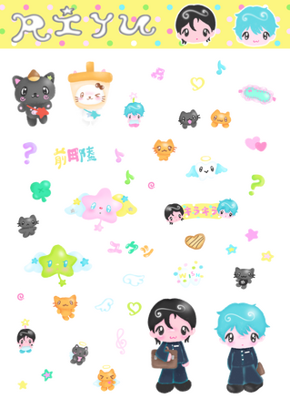 Sticker Sheet (A6)